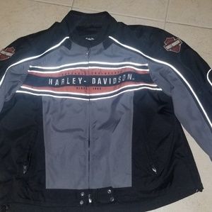 Harley riding jacket.
